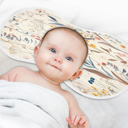 YEGAME Set 1 11 22 Inch Muslin Baby Burp Cloths of - Leaves Super Absorbent Cotton Burping Rags Soft Baby Washcloths