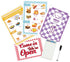 SHIQIKEJIPTY Set Set 2 60Page Set 4 Diner Restaurant Play Food Play Kitchen Accessories Restaurant Toy Double Sided