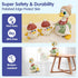 6-12 Set Tummy 1 HOLA Baby Toys Months Musical Dancing Duck Toy with Mama and Babys Time Toys, Crawling and Interaction