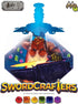 Swordcrafters - Assemble Your 3D Cardboard Sword, Constructive Board Game