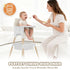 Zenvory 3 1 Baby High Chair in High Chairs for Babies and Toddlers Bear Toddler Chair Adjustable Height Highchair