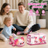 6 12 Tummy 12-18 6-12 1 2 Baby Toys to Months, Light Up Time Toy for Months, Crawling Axolotl Early Educational Musical