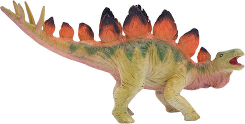 Gemini&Genius Stegosaurus Toy for Kids, Dinosaur Action Figure, Sculpting & Texture Dino Collection, Great Gift for Kids