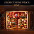 Set 3.6mm 1015 8+ INSOON Magic Booknook Building with LED Light, Mini DIY Bookend Building Kit for Bookshelf & Home