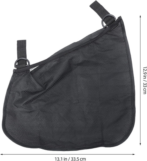 Black Stroller Hanging Organizer Bag for Diapers & Essentials