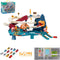 Toy Car Ramp Track, Climbing Hills Railcar Colorful Vehicles Construction Play Set
