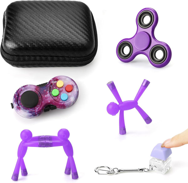 Fidget Toy Pack 6 Pack, Fidgets for Classroom, Fidget Kit for Toddler