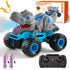 2.4Ghz 3 4 5 6 7 8 Bennol Remote Control Dinosaur Car for Boys Kids, RC Dinosaur Truck for Toddlers, Electric Hobby RC