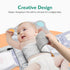3-in-1 Anti Roll Diaper Changing Pad Mat with Swaddle Strap Portable Waterproof Foldable Travel Station Built