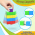 72pcs Magnetic Building Blocks for Toddlers, Large Magnet Construction Cube Toys for Kids, STEM Educational