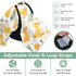 Dalzium Cute Duck Car Seat Cover Baby, Carseat Canopy Cover for Girl Boy, Breathable Baby Carrier Cover Stroller Sun