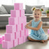FUBOTRAD 24PCS 5" 5" 5" Foam Pit Blocks Foam Padding Sponge Pit Cubes Sponge Blocks for Amusement Park Gymnastics