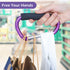 JIALEEY Strong Large Durable Buggy Carabiner Stroller Hooks, Mummy Clip for Pram, Pushchair, Grocery Holder, 2 Pack