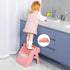 Onasti Toddler Step Stool Foldable Kids Step Stool,Bathroom Stool for Toddlers Non-Slip