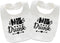 Baby Twins Bibs Milk Newborn Baby Bibs Cute Unisex Bibs Set Toddler
