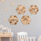 Maitys 4 Pcs Dinosaur Wall Decor for Boys, 5.1'' x 5.9'' Wooden Dino Art for Kids Baby Nursery Playroom Bedroom