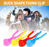 YUGYUJ Snowball Maker Tool with Handle, Cartoon Duck Snowball Maker Clip Snow Ball Toys Perfect for Kids and Adults
