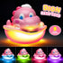 Light Up Bath Toys,Baby Bath Toys Dinosaur Bath Bubble Machine Automatic Bath Bubble Maker with Colourful Light Bathtime Shower Bathtub Toys for Kids Ages 1-5 Birthday Gift for Toddler Boys Girls