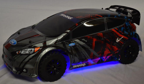 Apex RC Products Blue LED RC Drift Car Truck Underbody Light Kit Set #9019B