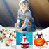Hammering and Pounding Toys for Kids, 1 Wood Hammer and 30 Bamboo Nails for Fine Motor Skills