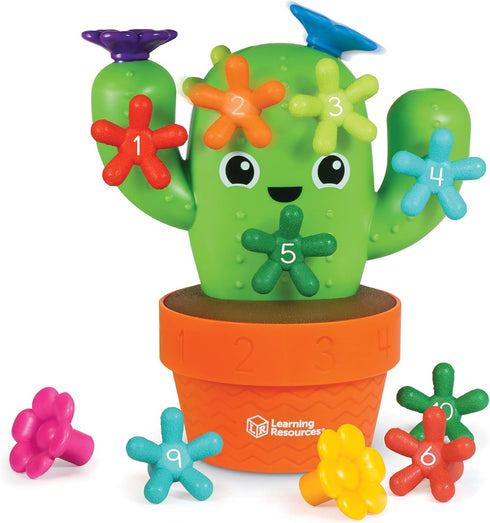 Learning Resources Carlos The Pop & Count Cactus, Toddler Learning Toys, Educational Toys for Kids