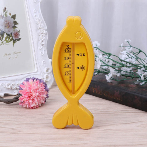 YPBEW 1 Water Thermometer Baby Bathing Fish Shape Temperature Infant Toddler Shower Random Color