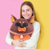 13-inch Original Doberman Dog Pillow Plush Stuffed Animal Toy,Puppy Big Size Soft Cute Cuddle Huggable Adorable