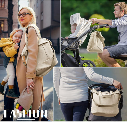 Monther,Mommy Diaper Bag Tote Large Travel Fashion Crossbody For Bags Outdoor Handbags With Insulated Bag And Changing