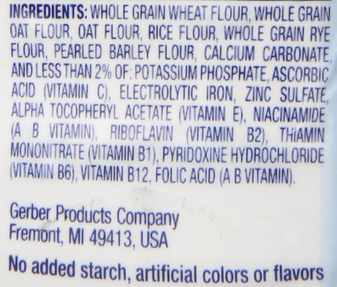 Gerber 1st 8 oz Foods Baby Cereal - Multigrain