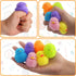 12 Pack SURCVIO Easter Eggs Fillers LED Chick Puffer Balls, Easter Basket Stuffers with Light Up Stress Relief Fidget
