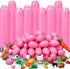 Deekin 100 Pcs Plastic Easter Eggs Fillable Empty Colorful Bright Eggshells for