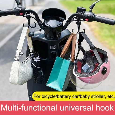 (Black,8 Pack) Baby Stroller Hooks Clips,Multipurpose Strolller Straps for Hanging Diaper Bags,Purse,Stroller