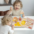 Set Playset WOODENFUN Pretend Play Food for Kids,Wooden Fast Food with Tray Hamburger Cola Fries Combo,Play Kitchen