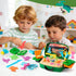 Set 26 Playsets Crelloci Dinosaur Color Dough Tools Dino World PCS Toy Clay Accessaries Dough and Moulds in a Portable