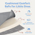 1.5" Tummy 50"x 50" Thick Baby Play Mat for Floor Time, Pro Soft Baby Activity Playmats Playroom, Easy Care