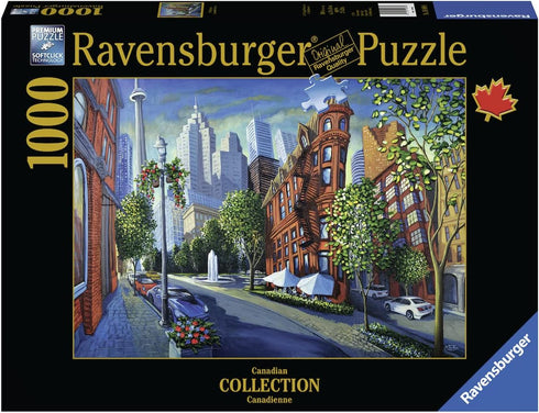 Ravensburger The Flat Iron Building Toronto 1000 Piece Jigsaw Puzzle for Adults - Unique Pieces