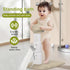 Iryreafer Baby Shower Stand, Baby Bath Support, Shower Standing Support with Adjustable Height and Armrest, Bath Stand