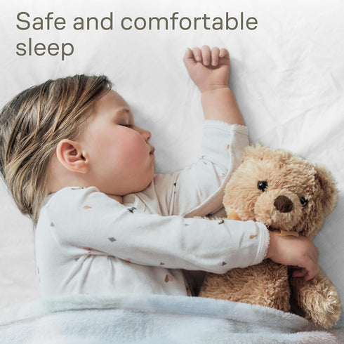 2 Pack 100% (52x28, Niagara Viscose Made from Bamboo Waterproof Crib Mattress Protector, Soft Breathable Crib Mattress