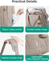 BAGSMART Diaper Bag Tote Puffer, Hospital Bag for Labor Delivery with Pacifier Case, Lightweight Baby Bag for Travel