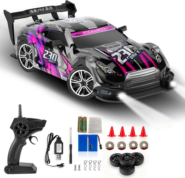 RC Drift Car, 1:16 Scale Drifting RC Cars, 2.4GHz 4WD RC Race
