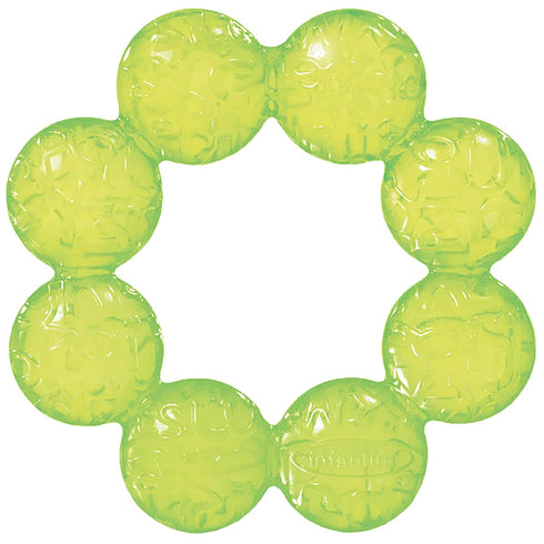 3-Pack Infantino Water Teethers Sensory Exploration, Teething, Cooling & Massaging Relief for Sore Gums, Lime & Blue