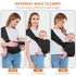 Summer Baby Sling Carrier, Baby Carrier Newborn to Toddler, Mesh Toddler Carrier, Lightweight Breathable Baby Wraps