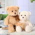 2 Pack 18 Inch HyDren Bear Stuffed Animals Cuddly Stuffed Bear Plushies with Bow for Birthday Gifts Baby Shower Decors