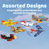 Pack 72 Pack Neliblu Bulk of Carnival Prizes and Foam Airplanes for Kids - Party Individually Wrapped Flying Paper
