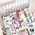 Munific Set Sets 2 Set Set Personalized Crib Bedding for Boys Girls, Custom Baby Bedding with Name, Fishing Piece