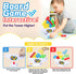 64PCS Stack Attack Game - Tetra Board Tower Games for Adults & Kids, 2 Players Balance Stacking Toy