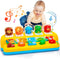 Hieoby Interactive Pop up Animal Toys with Music & Light, Montessori Cause and
