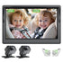 IPOZITO Car Camera for Baby Monitor for 2 Kids 5 inch Display HD