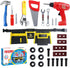 Set 28 Set 3,4,5,6,7,8 Kids Tool PCS Toddler Tool with Toy Drill, Pretend Play Toy Tools for Kids Ages Years Old, Boy