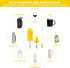 Electric Bottle Brush Cleaner, Portable Electric Baby Bottle Brush Cleaner for Travel, Rechargable Travel Bottle